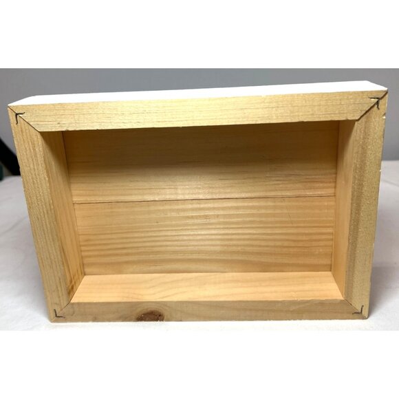 Rustic Wooden Sign With Feather Design & Psalm 57:1 Quote - Picture 4 of 4